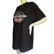 Load image into Gallery viewer, Vintage 90&#39;s Harley Davidson Motorcycles America Themed Short Sleeve Tee Large
