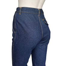 Load image into Gallery viewer, Vintage 70s Gloria Vanderbilt for Murjani Dark Wash Straight Leg High Rise Jeans
