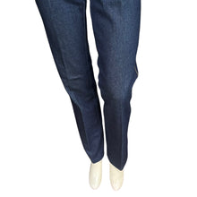 Load image into Gallery viewer, Vintage 70s Gloria Vanderbilt for Murjani Dark Wash Straight Leg High Rise Jeans
