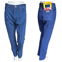 Load image into Gallery viewer, Vintage 90&#39;s Deadstock Wranglers Dark Wash Cowboy Cut Straight Leg Jeans 11x32
