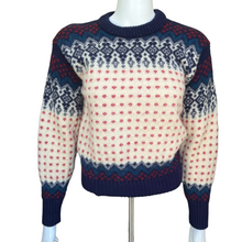 Load image into Gallery viewer, Vintage Henry Grethel 100% Wool Fair Isle Long Sleeve Sweater | Size Medium
