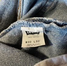 Load image into Gallery viewer, Vintage Levi&#39;s Button Fly 501s July 1991 | Size: 30x32 or 30&quot; Waist
