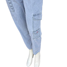 Load image into Gallery viewer, Vintage 80&#39;s Jordache Grey High Rise Tapered Leg Multiple Cargo Pocket Jeans 7
