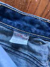 Load image into Gallery viewer, Vintage 80&#39;s Cacharel Paris Dark Wash High Rise Straight Leg Jeans Size 10 USA
