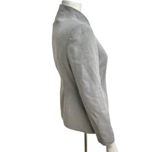 Load image into Gallery viewer, Vintage Valentino Boutique Open Gray Wool Blend Blazer | Size: 6
